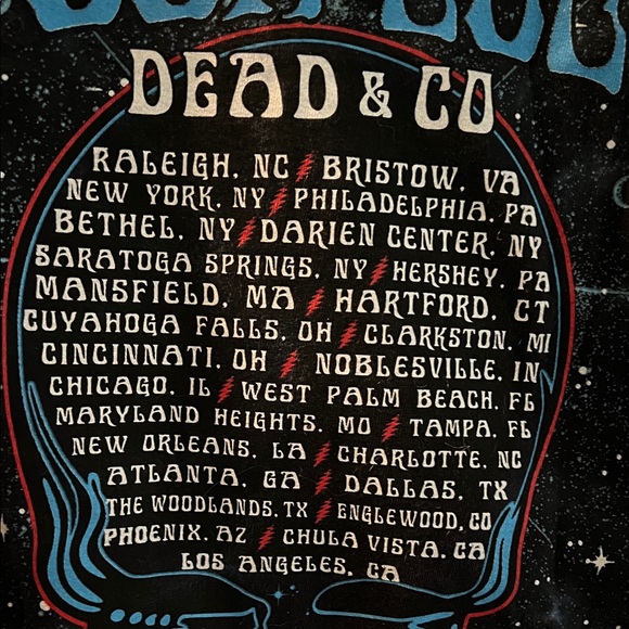 Liquid Blue Dead & Company 2021 Tie-Dye Tee - Picture 3 of 4